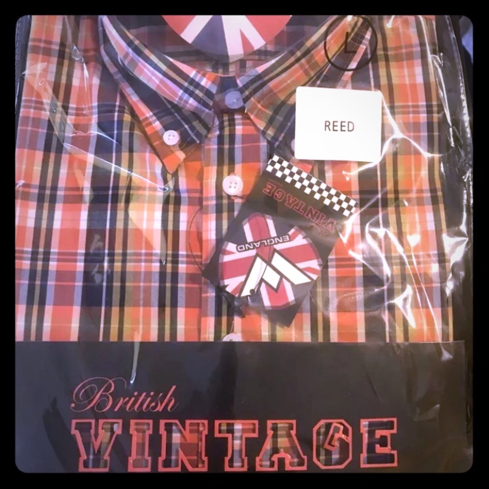 Warrior “Reed” Short sleeve Mod/Punk/Skinhead